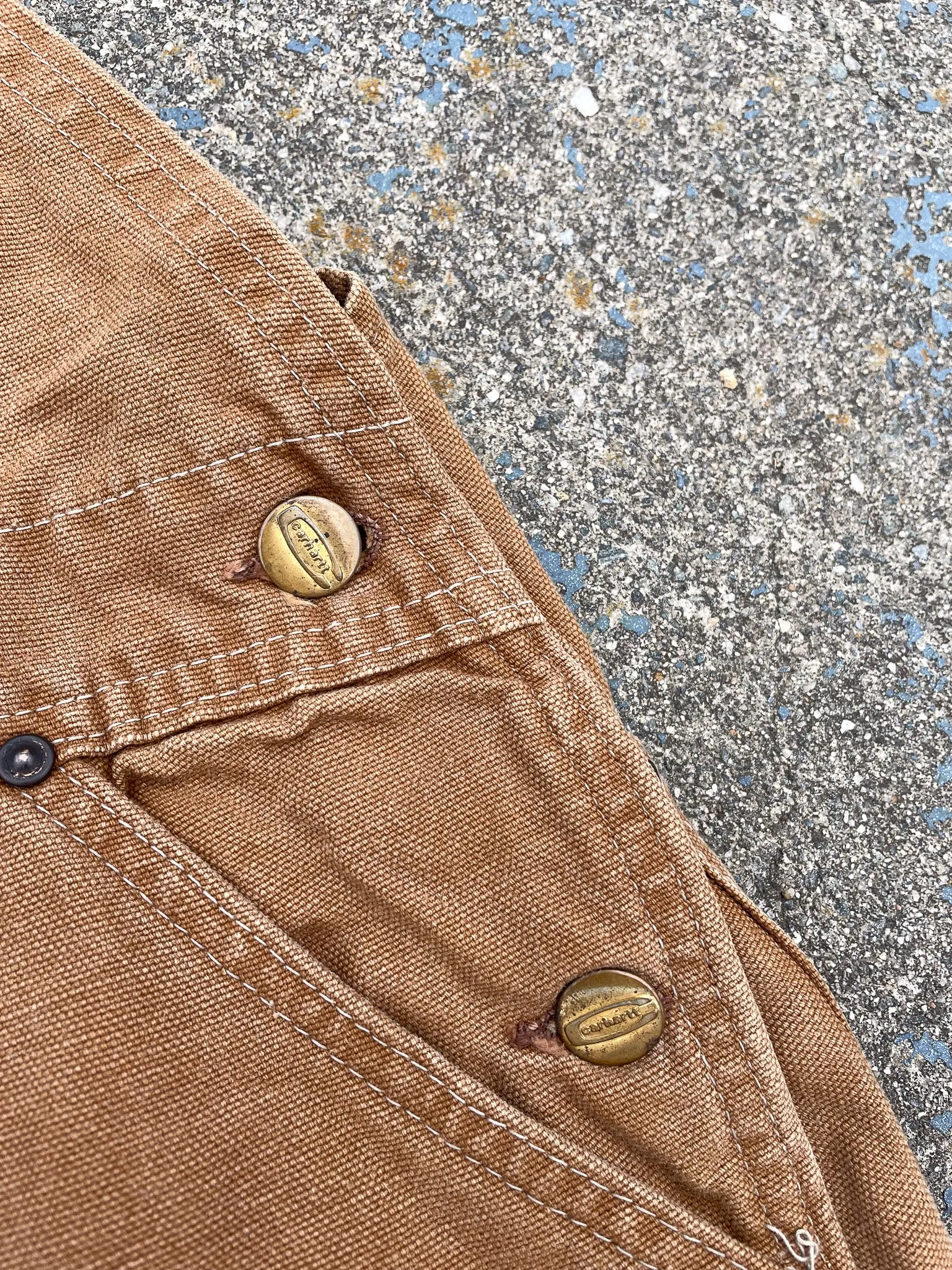 Vintage Carhartt Double Knee Overalls—[XL]