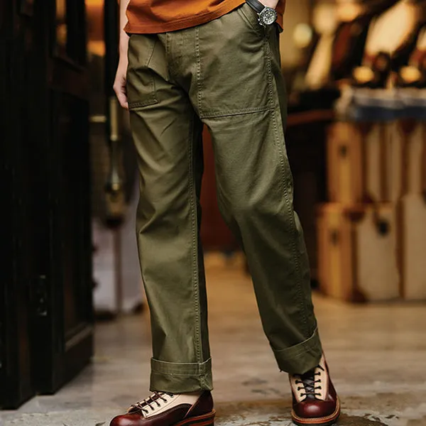 Vintage OG-107 Military Style Big Pockets Pants