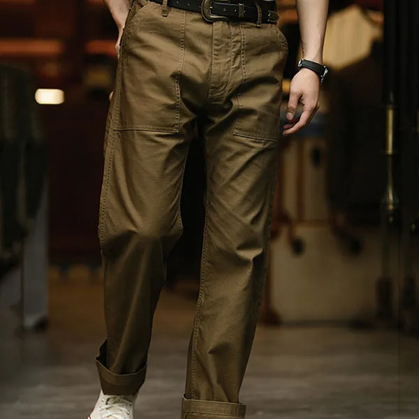 Vintage OG-107 Military Style Big Pockets Pants