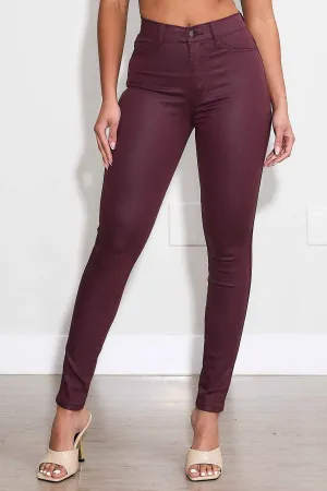 Wardrobe Essential Coated Skinny Jeans