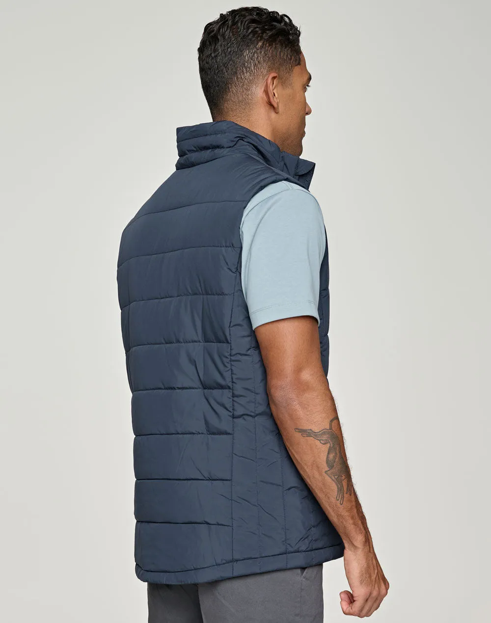 Winning Spirit Sustainable Insulated Puffer Vest (3D Cut) Men's-(JK61)