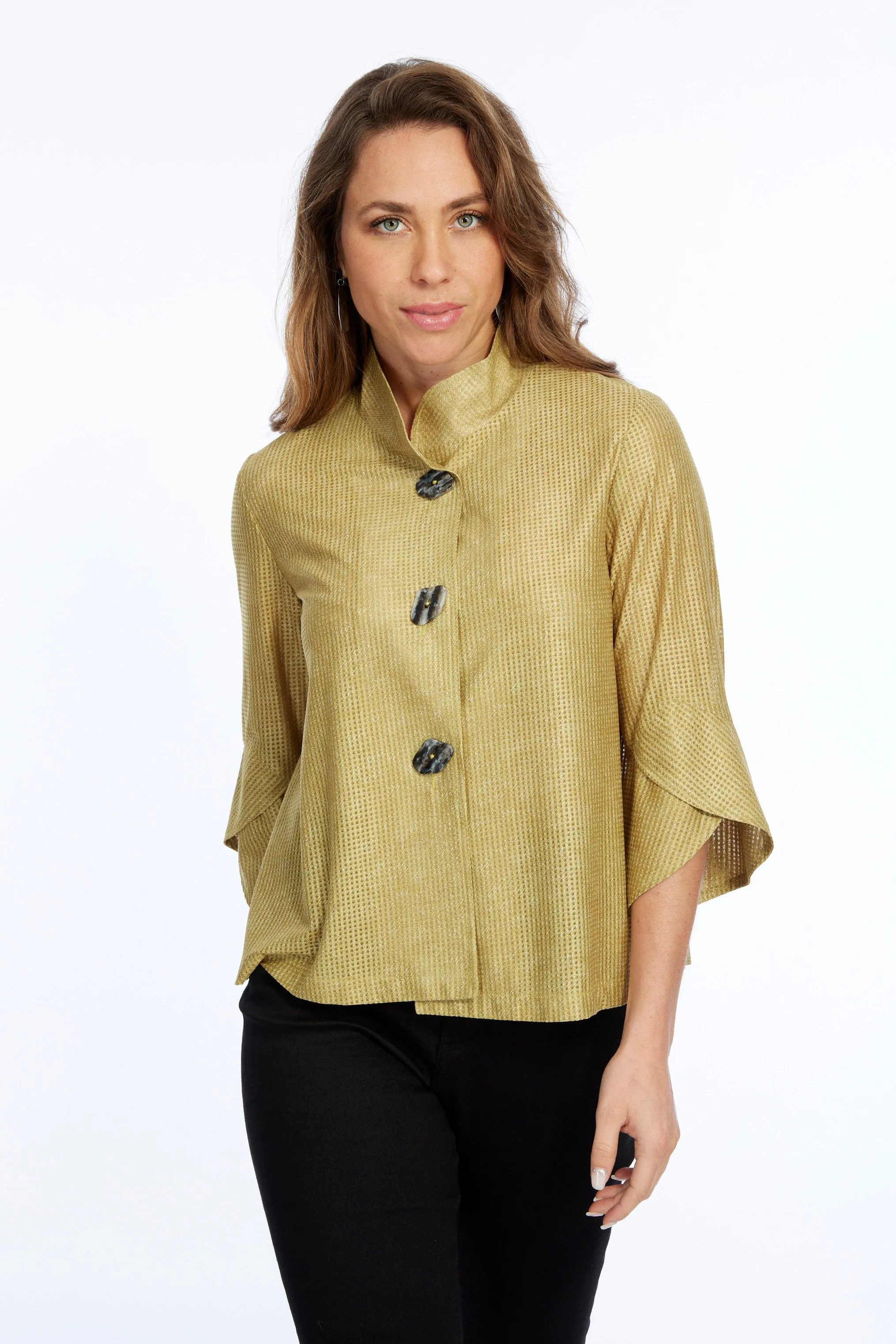 Women's Gold Mesh Jacket Vaya LIOR