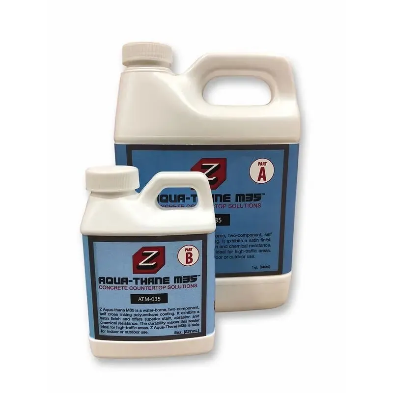 Z Aqua-Thane M35 Concrete Countertop Sealer, Matte Finish